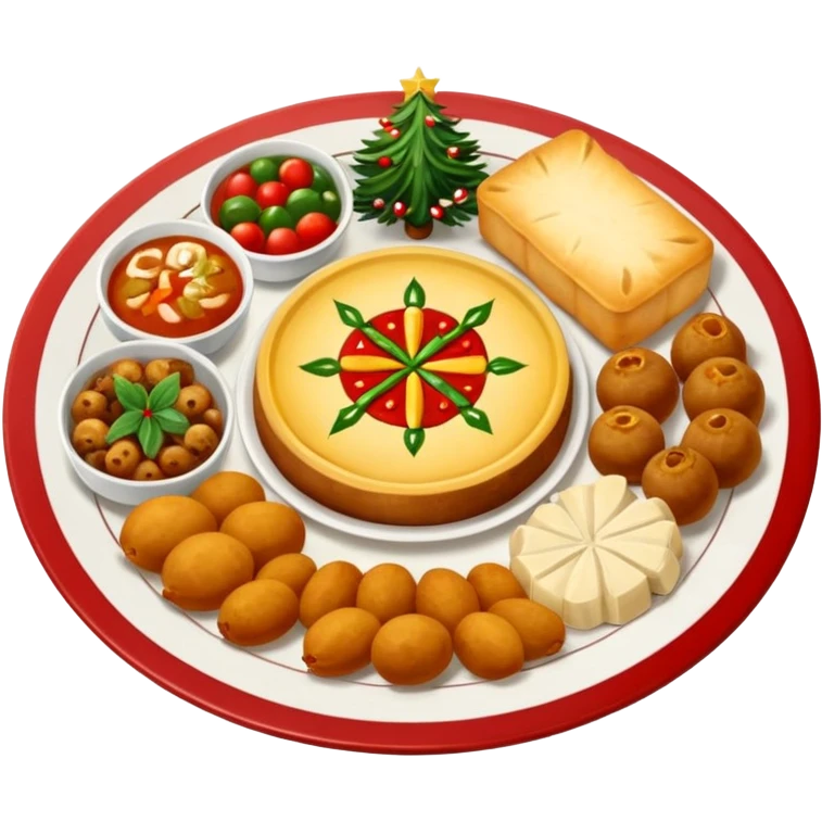 romanian christmas food emoji