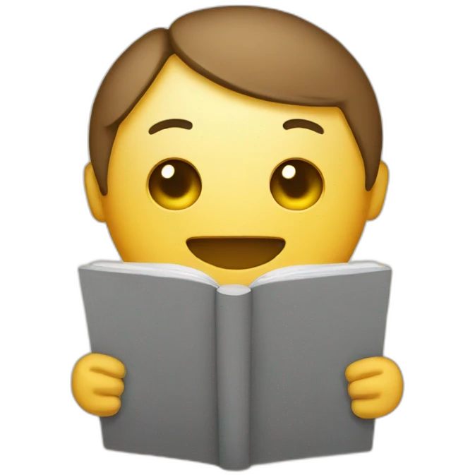 rounded square holding a note book emoji