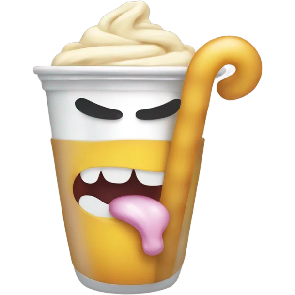Slurping emoji emoji