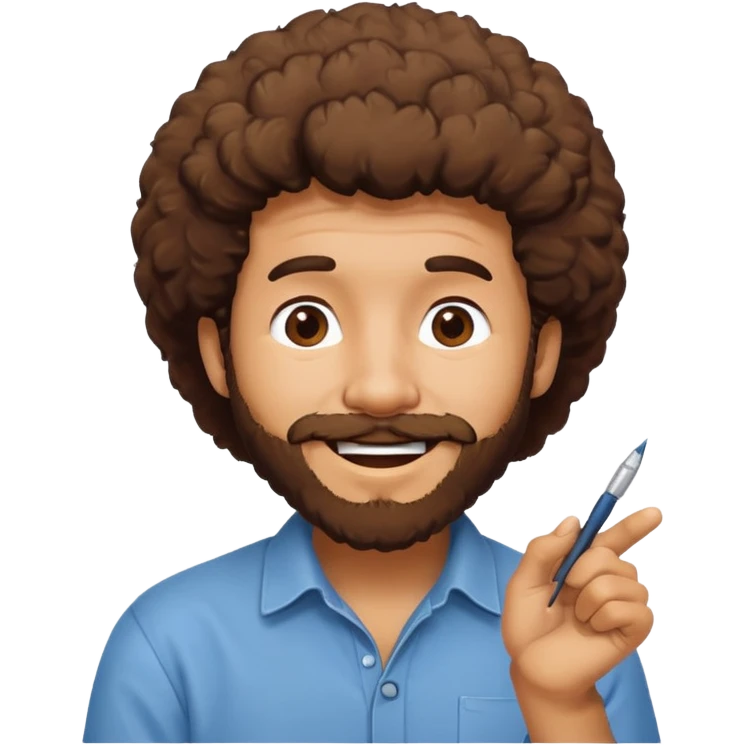 bob ross emoji
