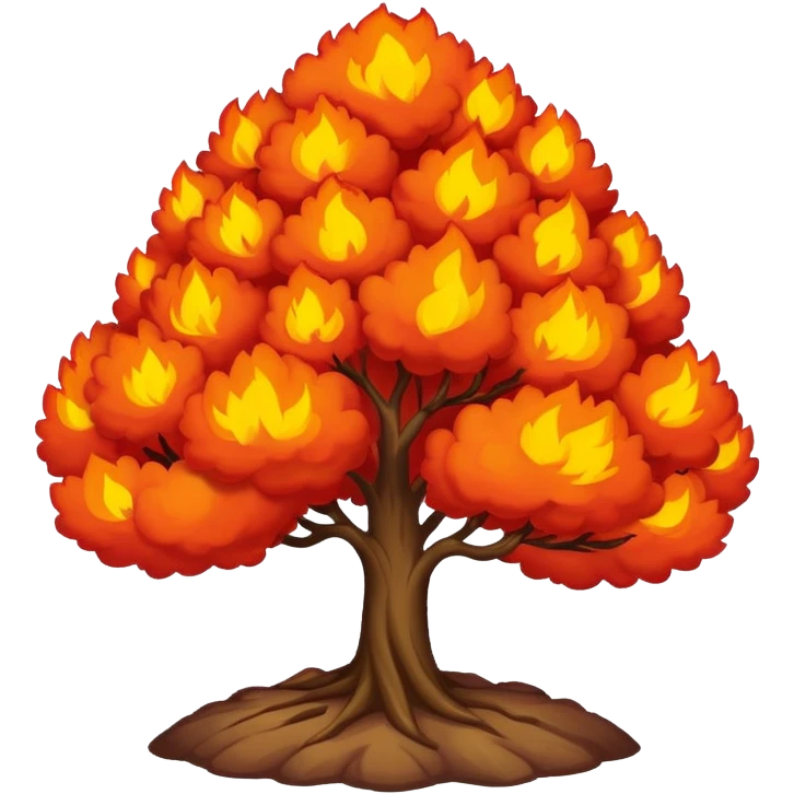 Burning bush  emoji