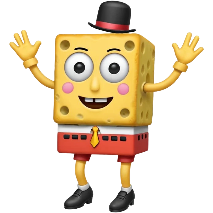 bob esponja bailando emoji