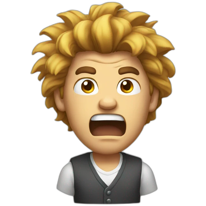 Angry loin emoji