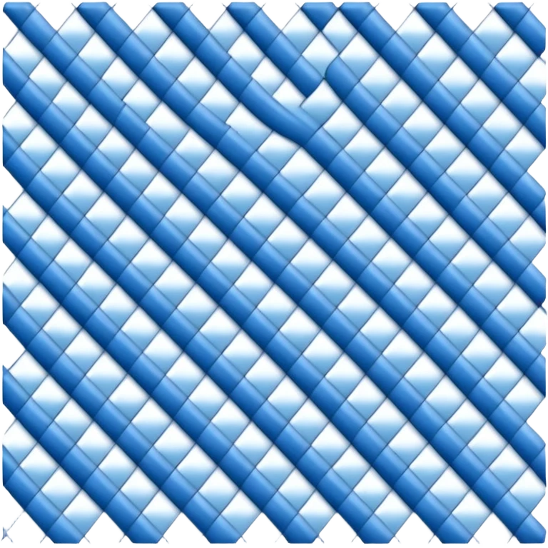 Cloudy blue check  emoji