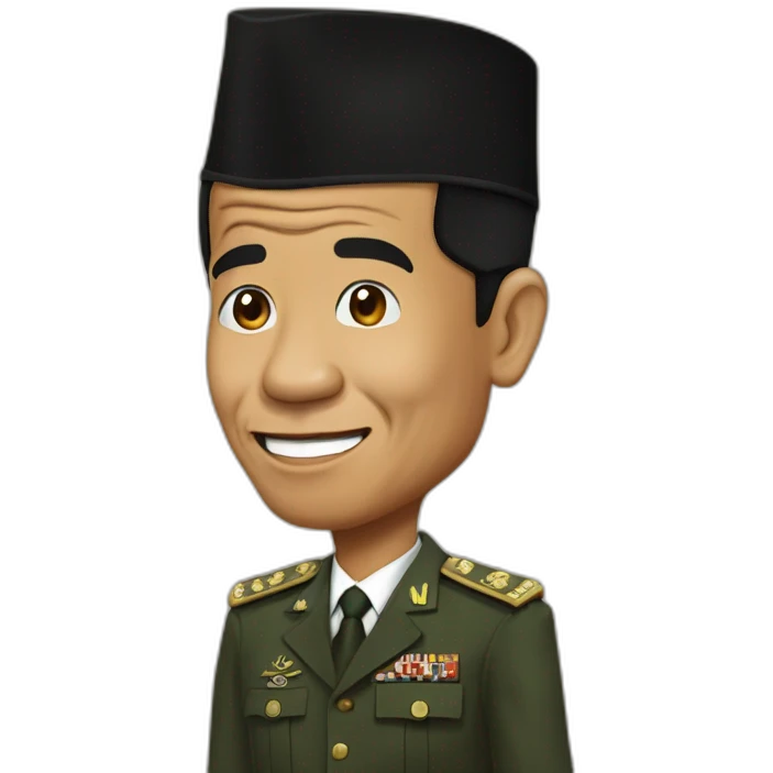 woozy president Jokowi emoji