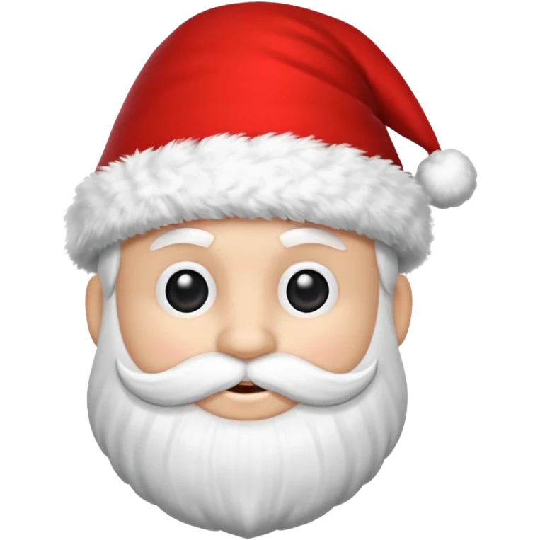 gorro do papai noel, apenas o gorro, sem nenhum rosto acompanhado  emoji