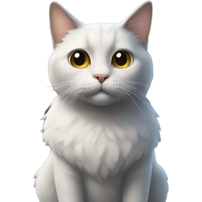 Cat towering over city emoji