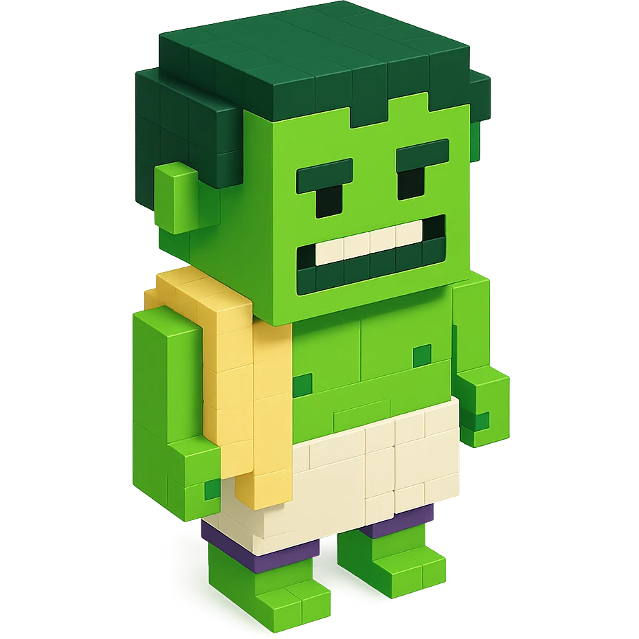 Hulk in Tovel emoji