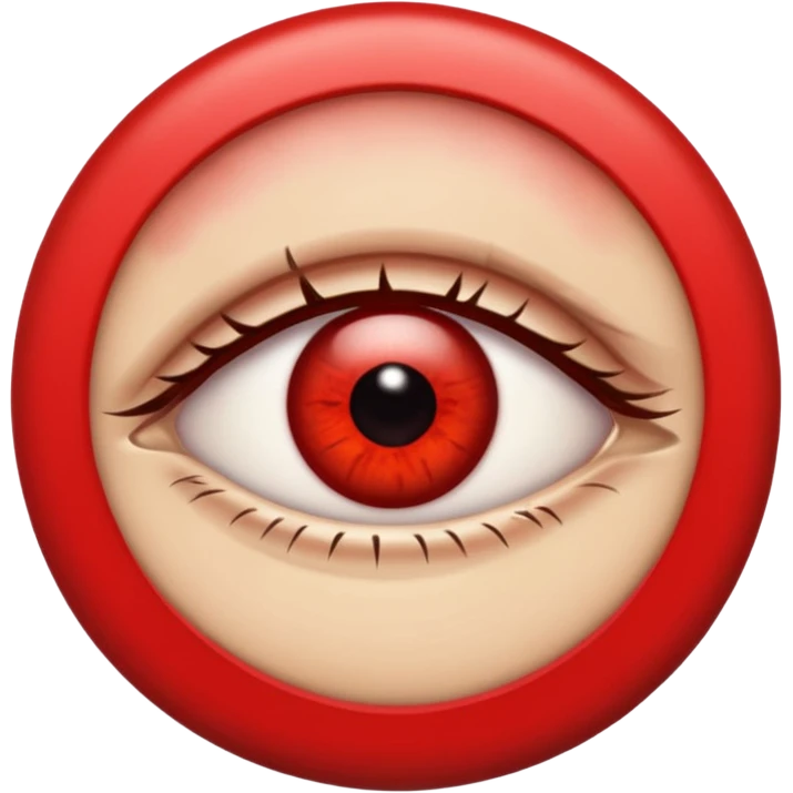 red eye  emoji