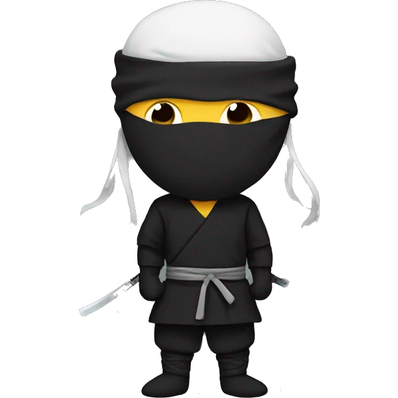 sad ninja emoji