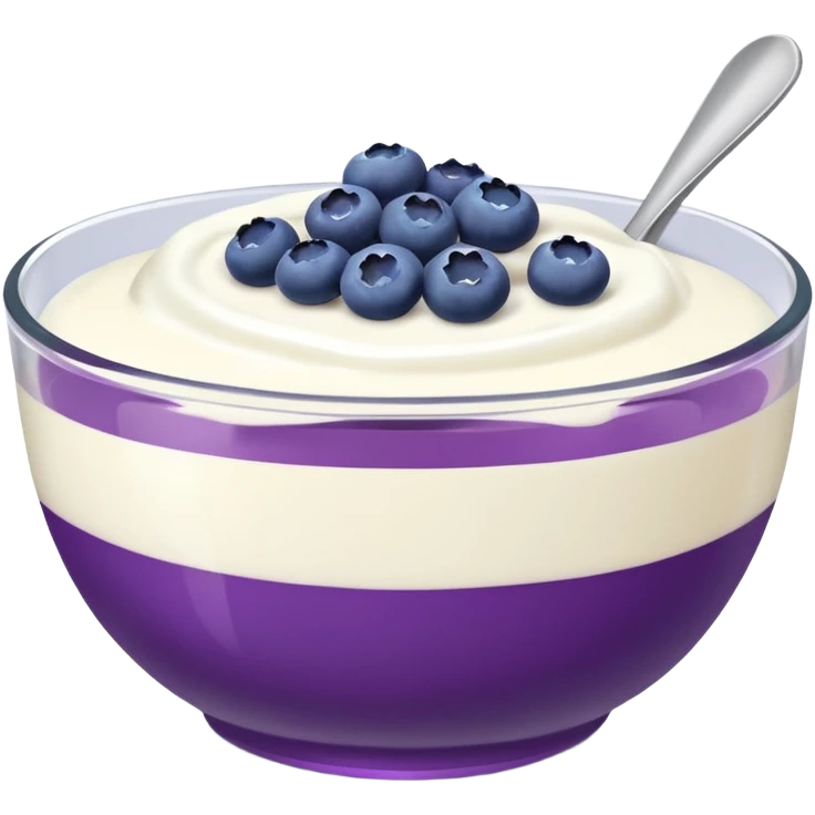 bowl of yogurt emoji