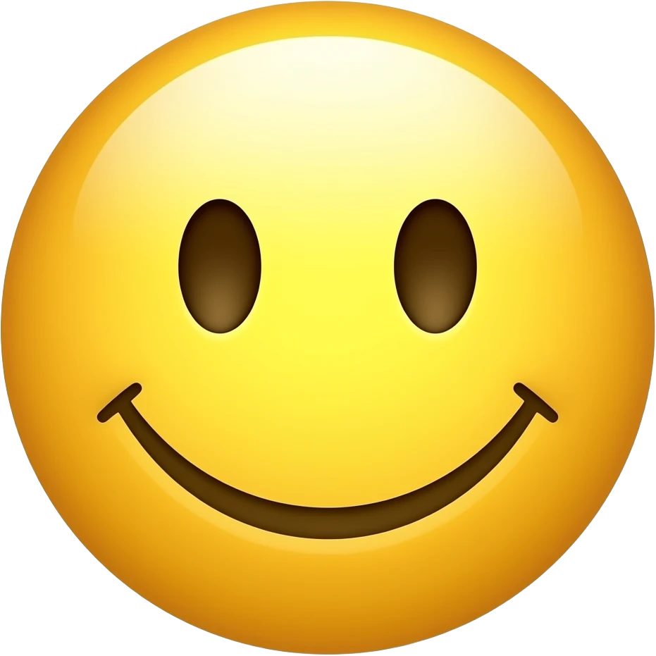 Yellow smiley emoji