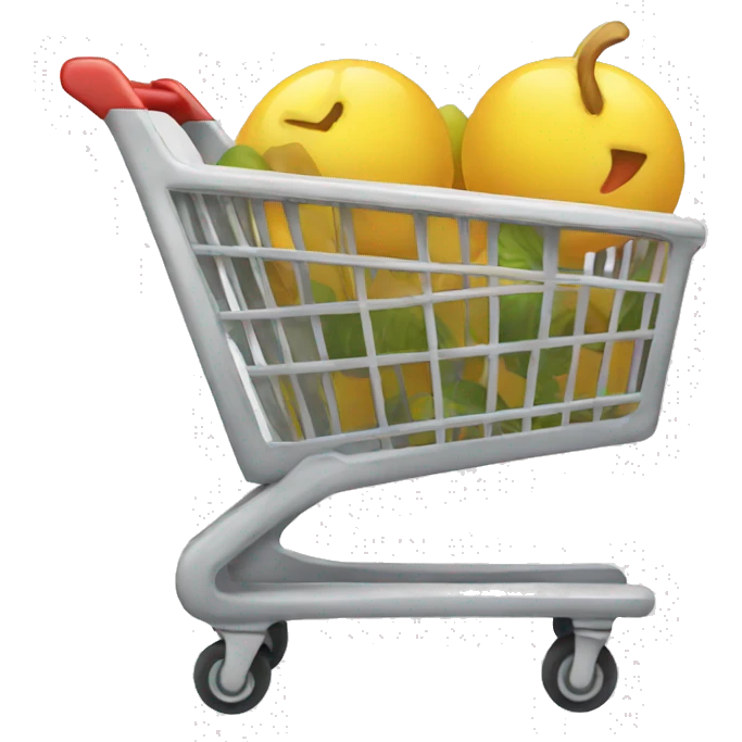 shoping cart emoji