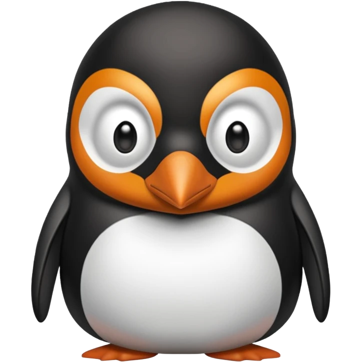 bombastic side eyeing penguin suspicious looking side ways  emoji