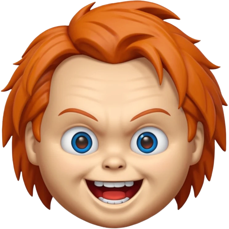 Un emojin de chuky emoji