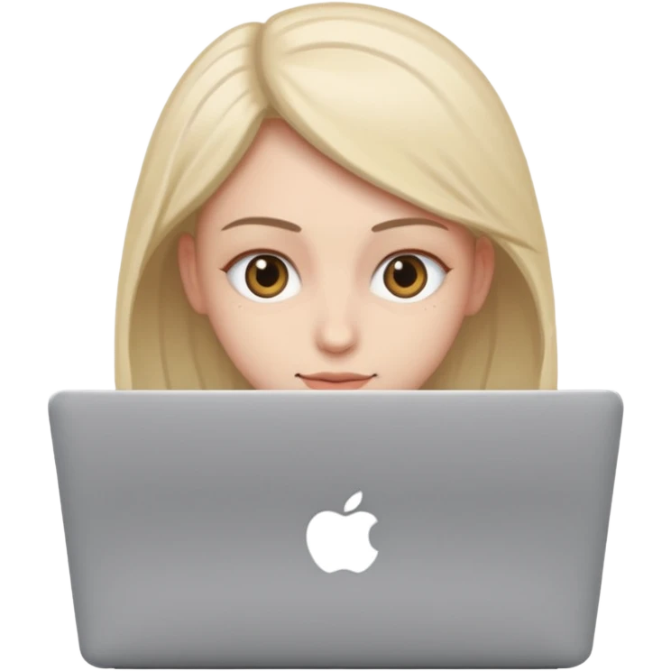 one with lap top one with one emoji