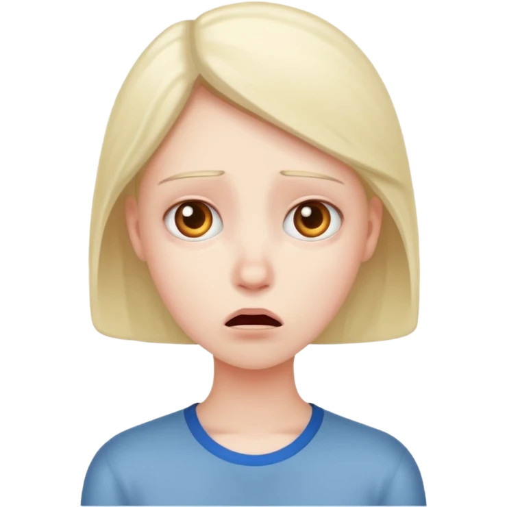 Nervous ti say something  emoji