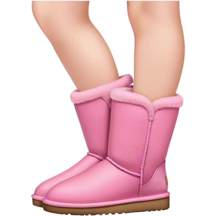 Pink uggs  emoji
