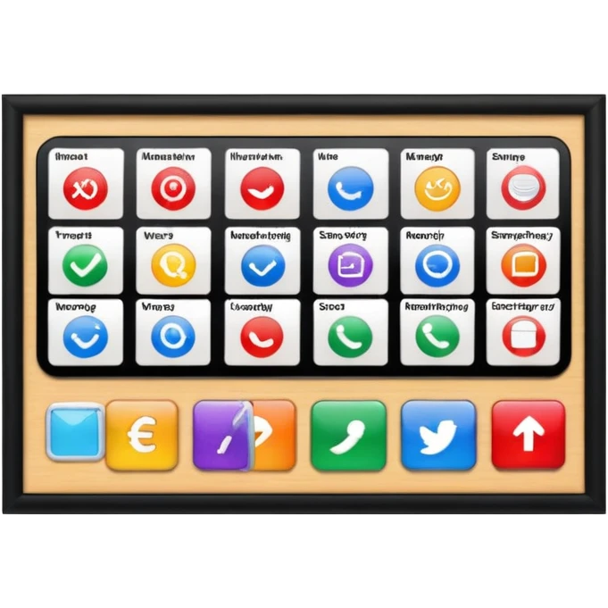 strategy marketing bord emoji