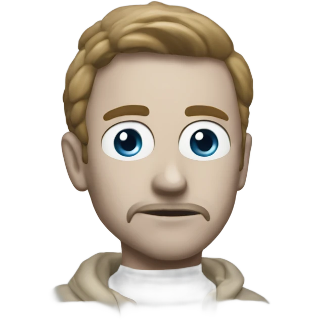 A conspiracy theorist emoji