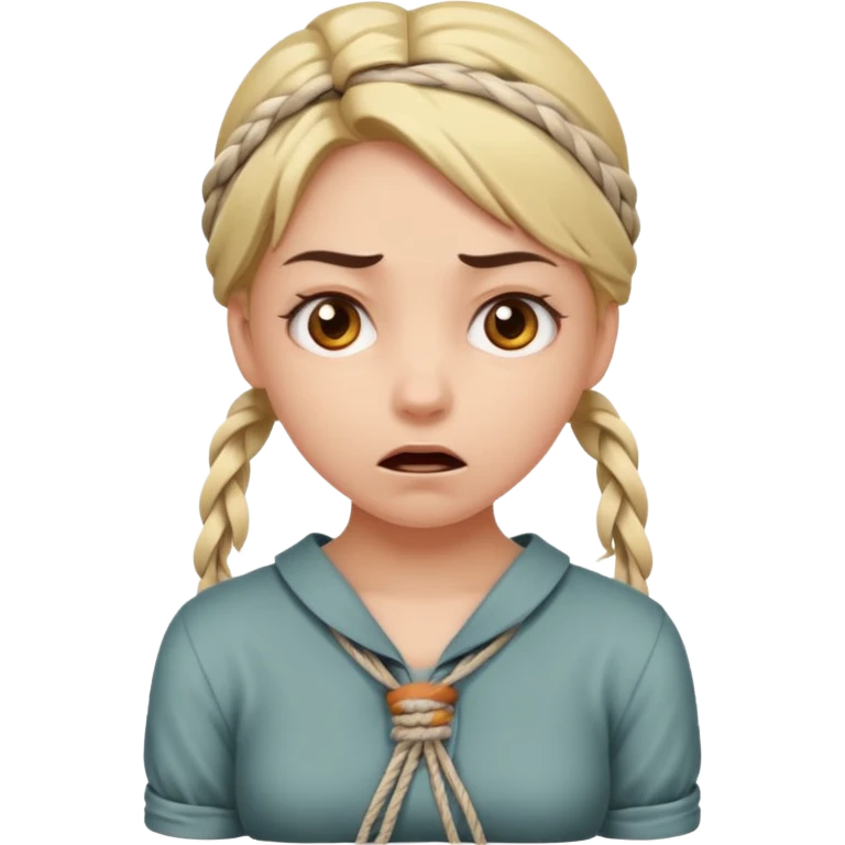 Bdsm girl emoji tied up emoji