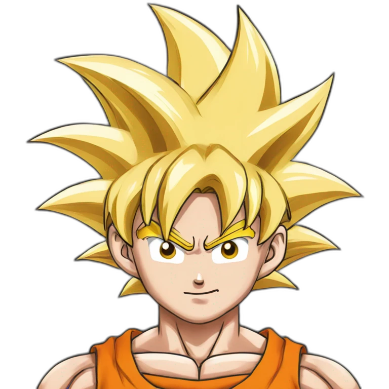 Goku, rigole emoji