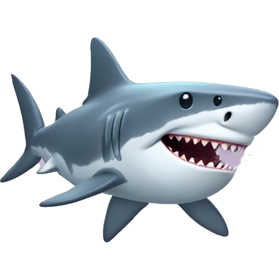 Shark with a top hat💆🏻‍♀️ emoji