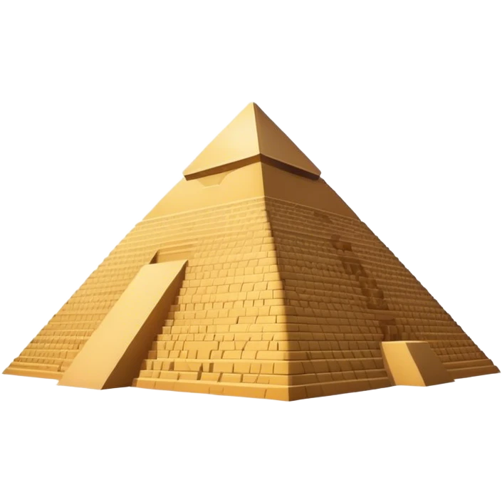 The Great Pyramid of Giza, no frame emoji