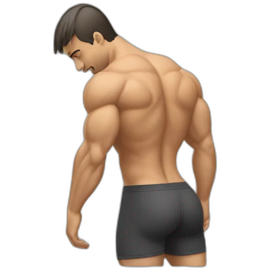 male glute muscle emoji
