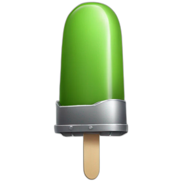 an armoured popcicle emoji