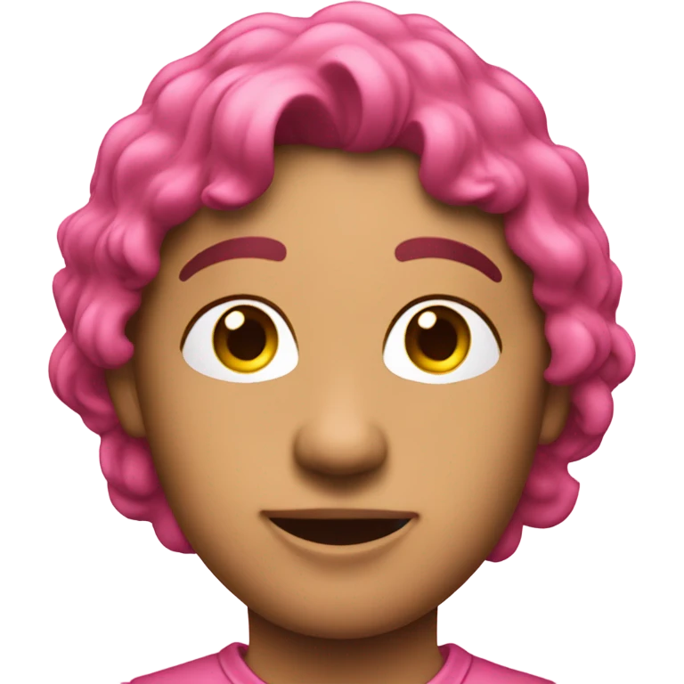 A pink dvd emoji