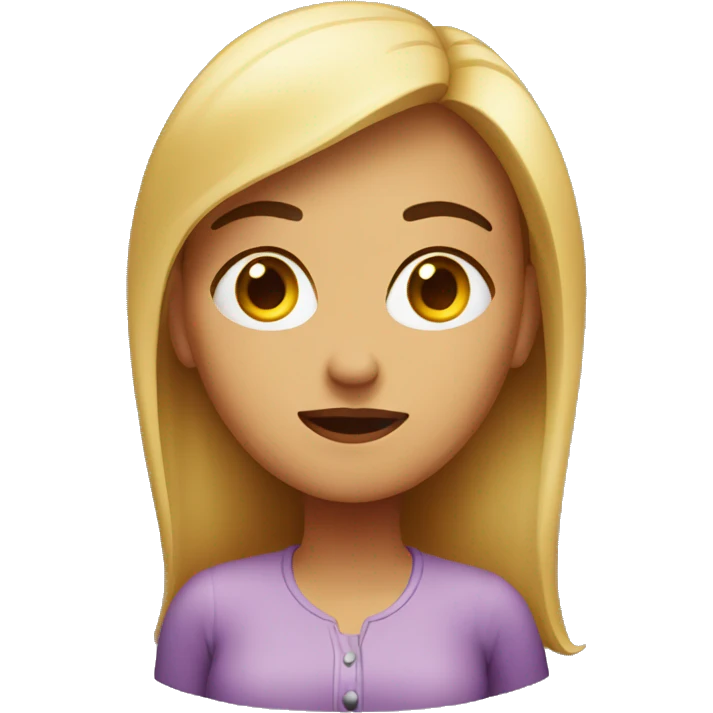 woman being doubtful  emoji