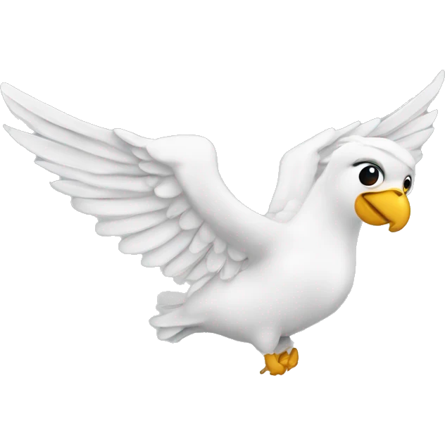 Wing with ranch emoji