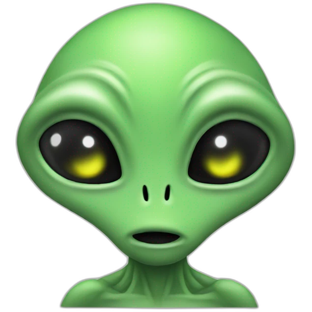 Alien macbook emoji