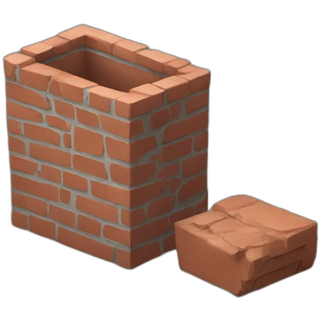 une brique emoji