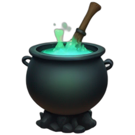 witch's cauldron emoji