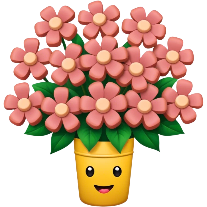 spam meat flowers emoji