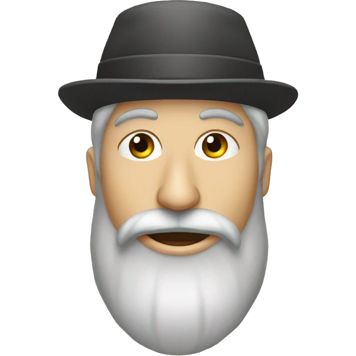 Juif qui prie à la synagogue  emoji
