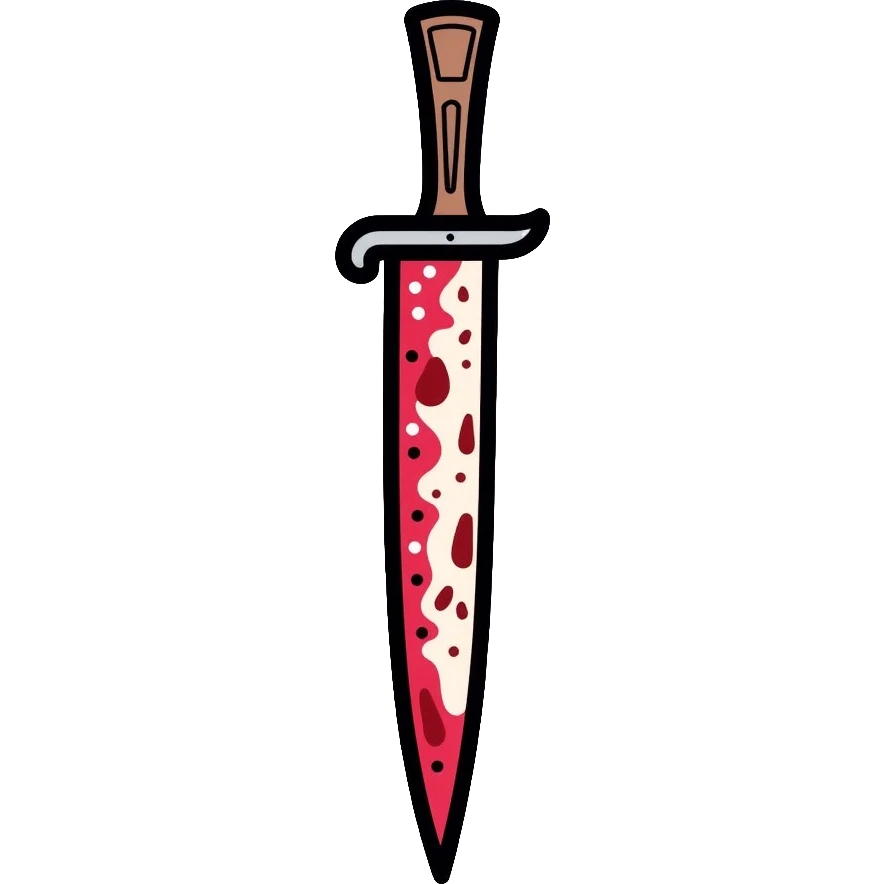 knife with blood emoji