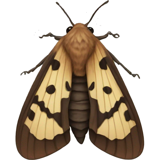 Death moth emoji