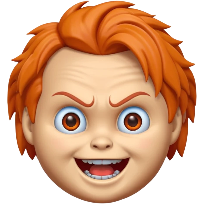Un emojin de chuky emoji