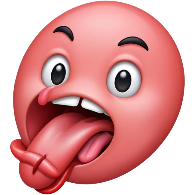 Tongue sticking out emoji