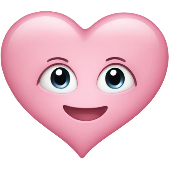 Baby Pink heart  emoji