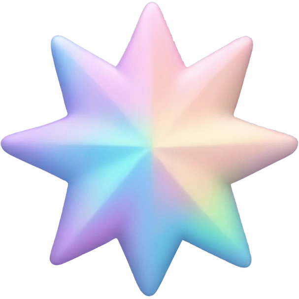 Pastel stars emoji
