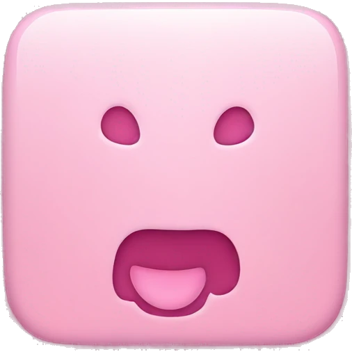 Pink ipad emoji