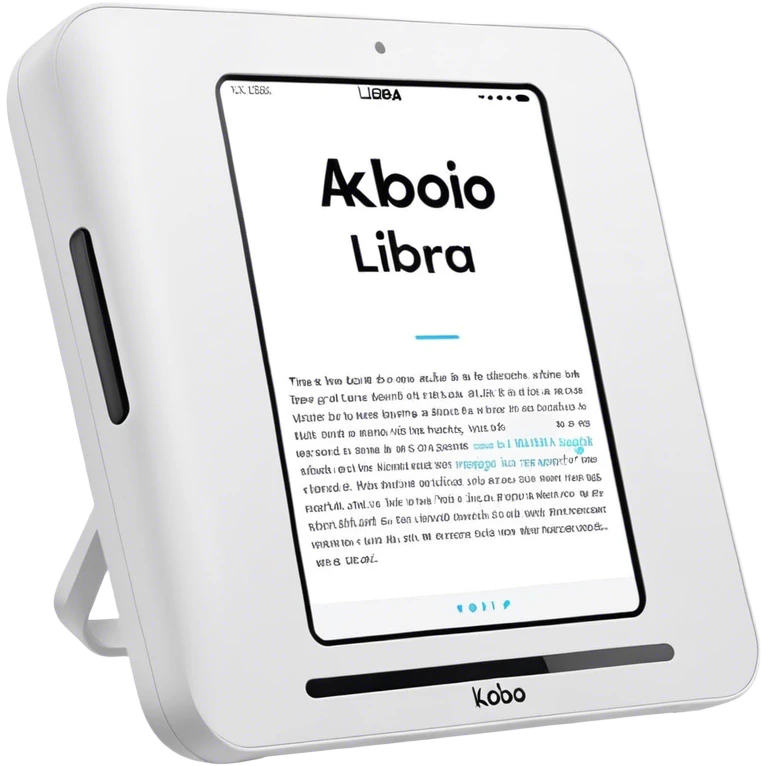 Kobo Libra color white  emoji