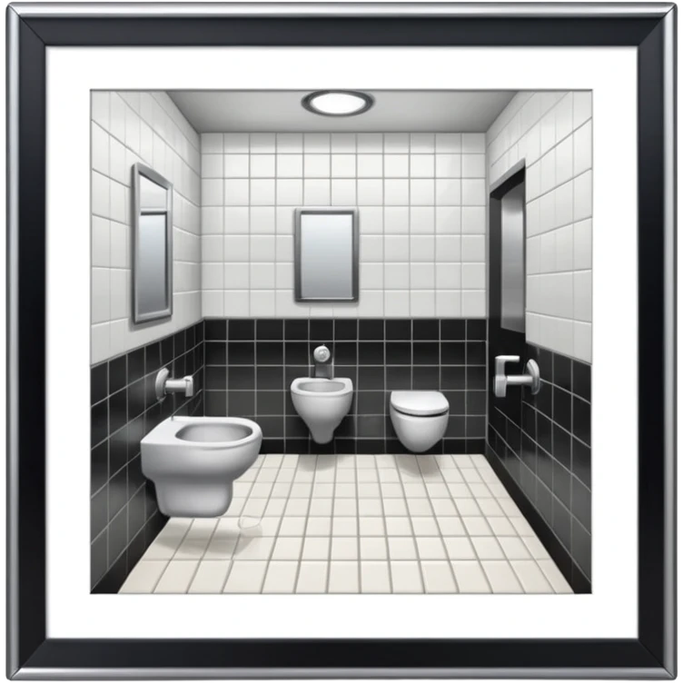 public restroom emoji