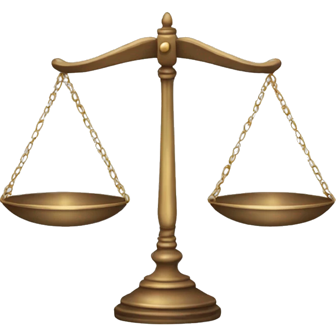 scales of justce emoji