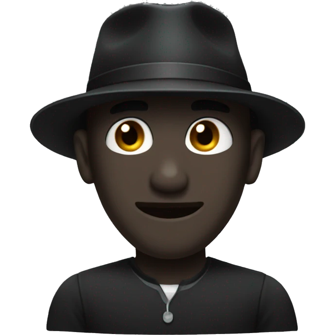 2D Black Hat emoji