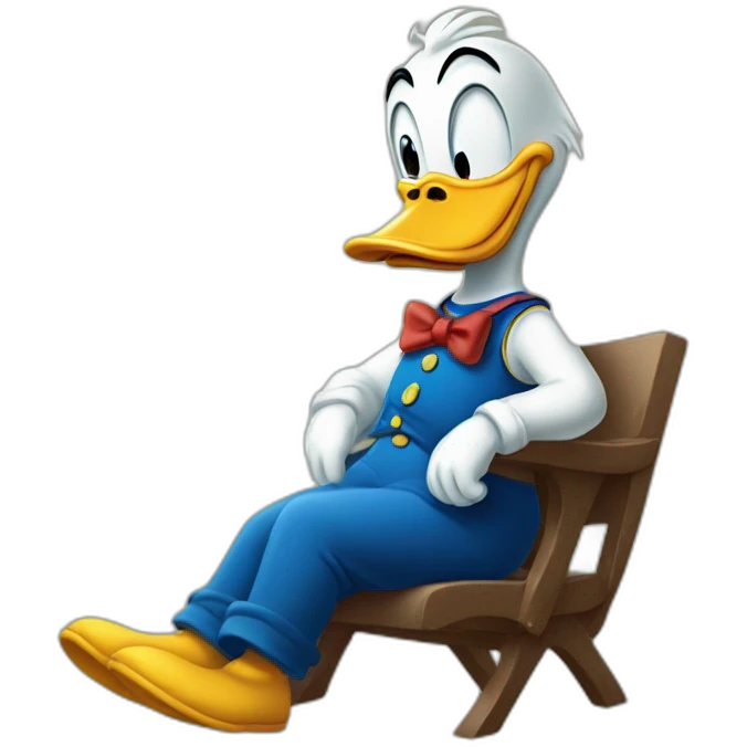 donald-duck-bewildered emoji